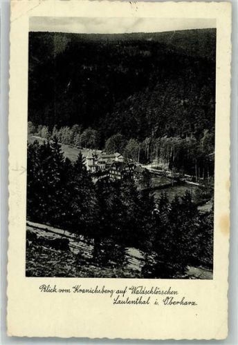 Lautenthal 1933 Waldschlösschen Fotograf Ludwig Schmeckebier