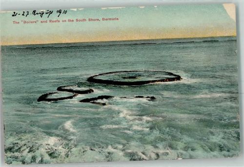 Hamilton 1910 The Boilers and Reefs on the South Shore Bermudas