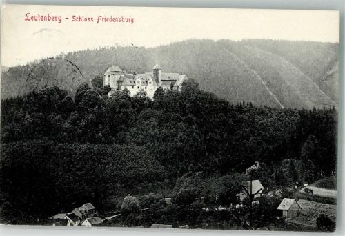 Leutenberg 1910 Schloss Friedensburg