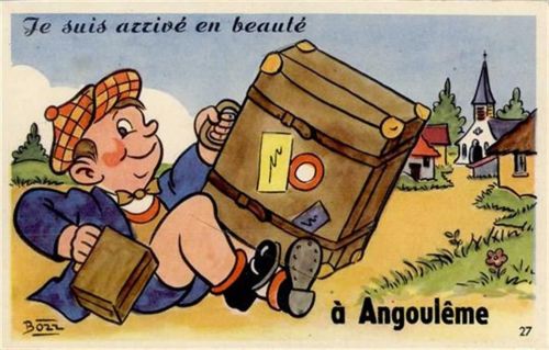 Angouleme Angoulême (Frankreich) Leporello I-II