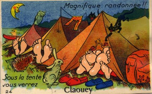 Claouey Claouey (Frankreich) Leporello II (minimaler Einriss)