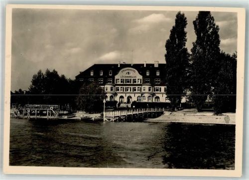 Reichenau 1938 Strand - Hotel Löchnerhaus WK II