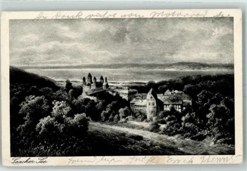 Andernach Laacher See mit Abtei Maria Laach