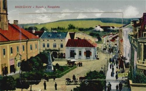 Breschan - Bereschany (Ukraine) Leporello Ringplatz II (Stauchung)