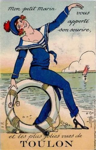 83000 Toulon - Toulon (Frankreich) Leporello I-II