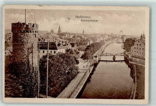 Heilbronn Bollwerkturm Brücke Kirche