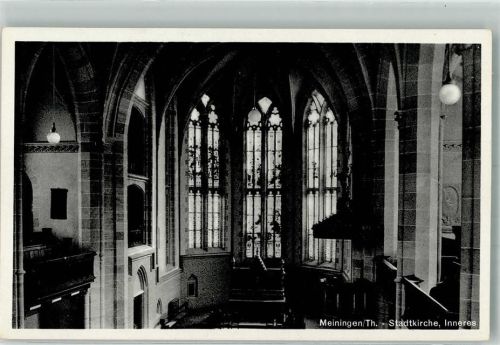 Meiningen Stadtkirche Inneres