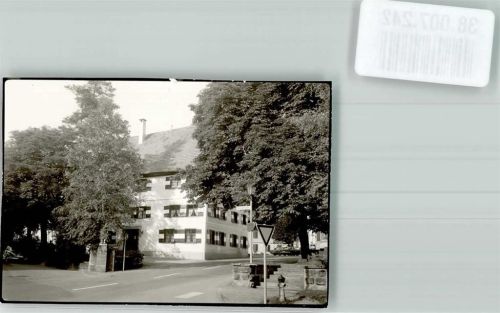 Weiler-Simmerberg Rathaus Foto Original aus Archiv eines Ansichtskartenverlags Ort handschriftlich