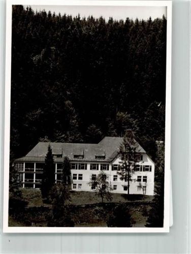 Überruh Sanatorium Heilstätte Überruh Foto Original aus Archiv eines Ansichtskartenverlages Ort handschriftlich