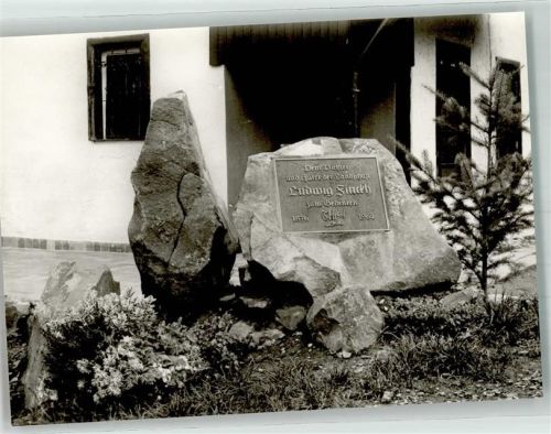 Gaienhofen Denkmal Ludwig Finck auf dem Hohenstoffeln