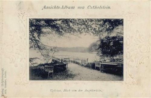 23701 W2420 Eutin - Eutin (2420) Leporello Ostholstein, Ugleisee I-II (fleckig VS/RS, Stauchung)