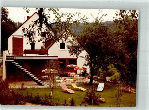 Kapfenhardt Gasthaus Kapfenhardter Mühle Gartenterrasse Foto Original aus Archiv eines Ansichtskartenverlags Ort handschriftlich