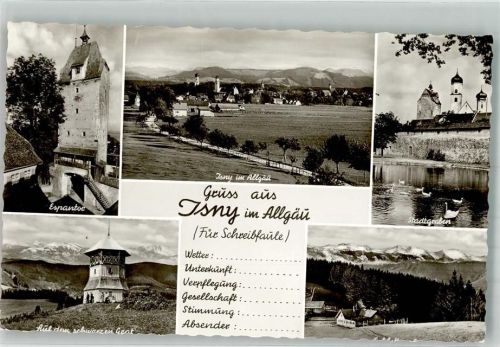 Isny Espantor Schwarzer Grat Panorama des Ortes Stadtgraben Schletteralm Fotograf Roessler