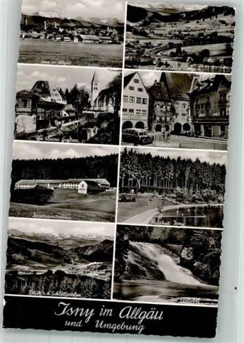 Isny Am oberen Graben Marktplatz Sportsanatorium Waldbad Eistobel Großholzleute Fotograf Roessler