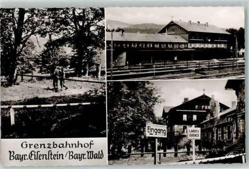 Bayerisch Eisenstein Grenze Grenzbahnhof
