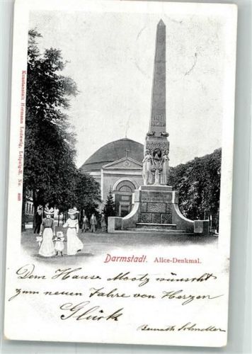Darmstadt 1903 Alice Denkmal