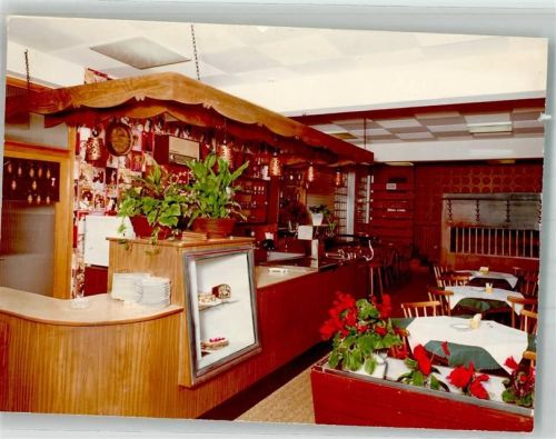 Seeheim-Jugenheim Gasthaus Cafe Foto Original aus Archiv eines Ansichtskartenverlages