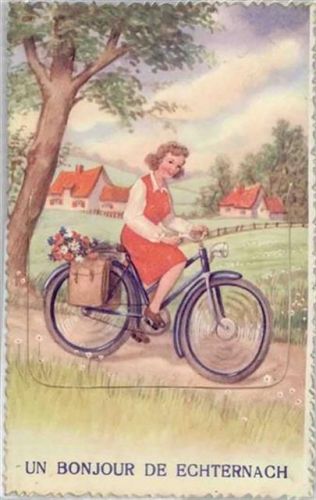 Echternach Echternach (Luxemburg) Leporello, Ausflug mit dem Fahrrad I-II