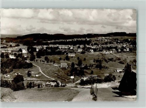 St. Andreasberg Panorama des Ortes mit Kirche St. Martini Foto Original aus Archiv eines Ansichtskartenverlages Ort handschriftlich