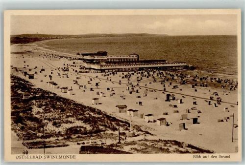 Swinemünde Ostseebad Strandleben Westpommern