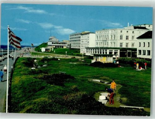 Norderney Strandpromenade Kaiserstrasse Minigolf