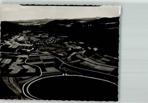 Förrenbach Ort handschrfitlich Fliegeraufnahme Foto Original aus Archiv eines Ansichtskartenverlages