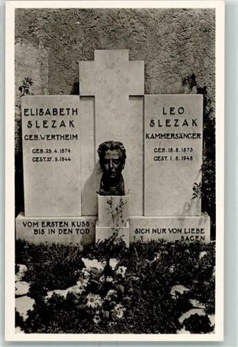 Rottach-Egern Leo Slezak Elisabeth Grab Kammersänger