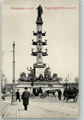 Wien Denkmal Tegetthoff Praterstern