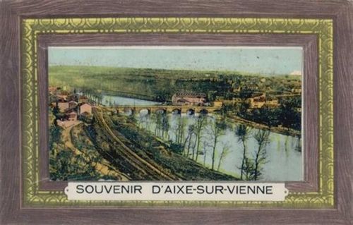Aixe-sur-Vienne Aixe-sur-Vienne (Frankreich) Leporello II (minimaler Einriss, fleckig VS)