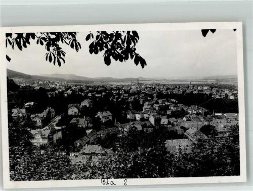 Blankenburg 1943 Panorama der Altstadt Foto Original aus Archiv eines Ansichtskartenverlages Ort handschriftlich Zensurstempel