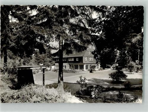 Zorge Kurhaus Foto Original aus Archiv eines Ansichtskartenverlages Ort handschriftlich