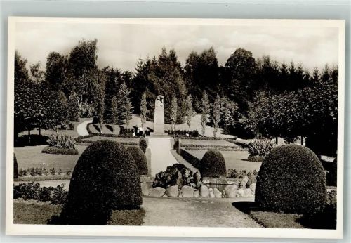 Emmendingen Stadtgarten mit Kriegerdenkmal