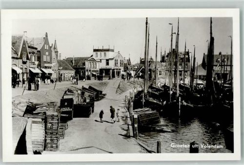 Volendam Groeten Grüsse Schiff Boot Hotel