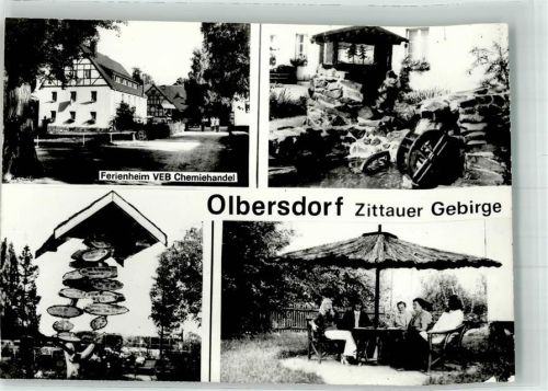Olbersdorf Pension Ferienheim Wasser- Mühle Wegweiser