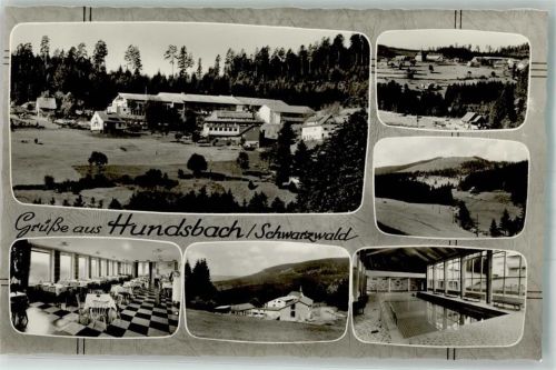 Hundsbach Schwimmbad Pension Erholungsheim Hauerskopf