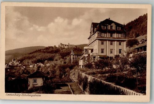 Leutenberg 1930 Pension Erholungsheim