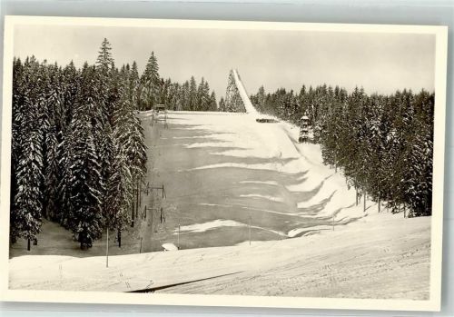Schönwald Sprungschanze Winter