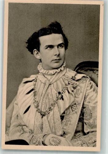Portrait des jungen Königs als Georgiritter Verlag Durner Nr. 149