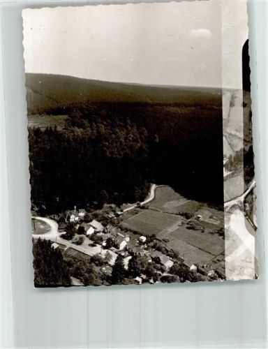Fohlenplacken Fliegeraufnahme des Ortes Foto Original aus Archiv eines Ansichtskartenverlages Ort handschriftlich