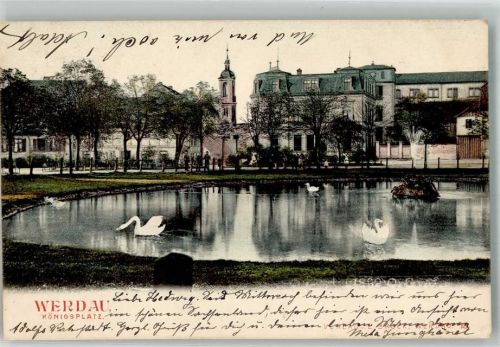 Werdau 1900 Königsplatz