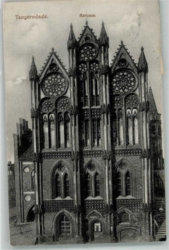 Tangermünde 1911 Rathaus