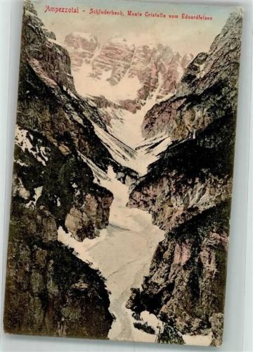 Schluderbach 1909 Ampezzotal Winter