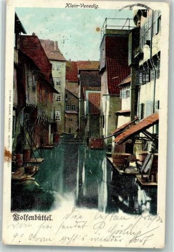Wolfenbüttel 1907 Klein Venedig