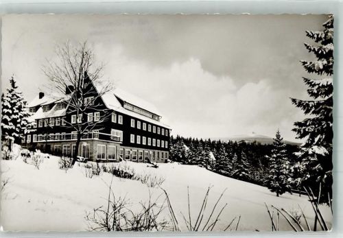 Braunlage 1964 Pension AEG-Ferienheim