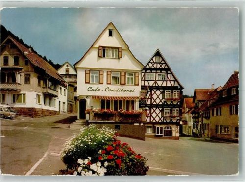 Bad Teinach 1974 Cafe