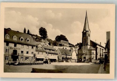 Wehlen Stadt Rathaus Kirche Marktplatz