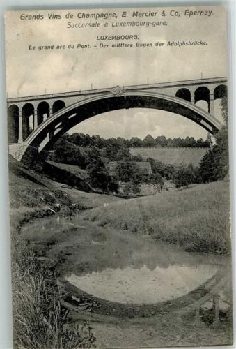 Luxembourg 1908 Adolphsbrücke