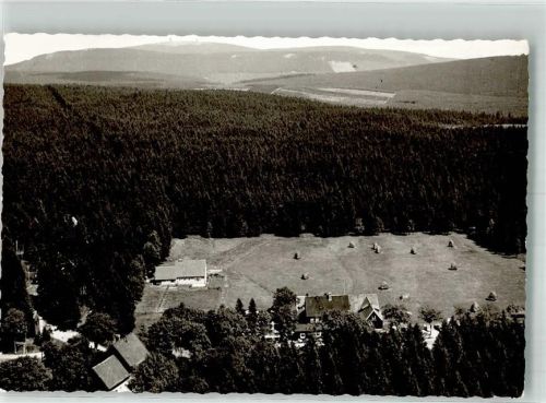Braunlage Fliegeraufnahme Foto Original aus Archiv eines Ansichtskartenverlages