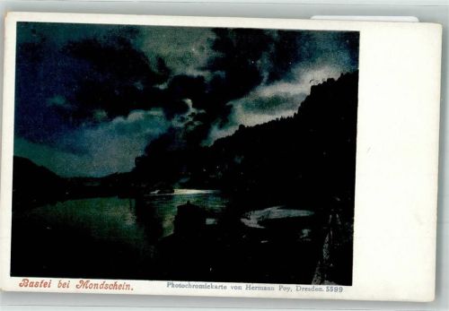 Bastei Bastei bei Mondschein Verlag Hermann Poy 5599