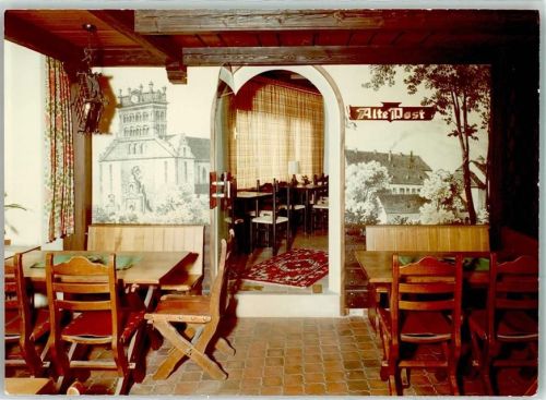 Weiskirchen Hotel Antz Foto Original aus Archiv eines Ansichtskartenverlages Ort handschriftlich